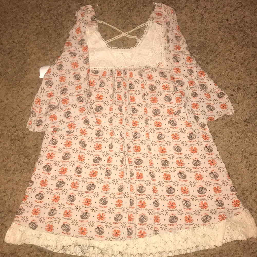 Boutique Fall 3/4 sleeve dress